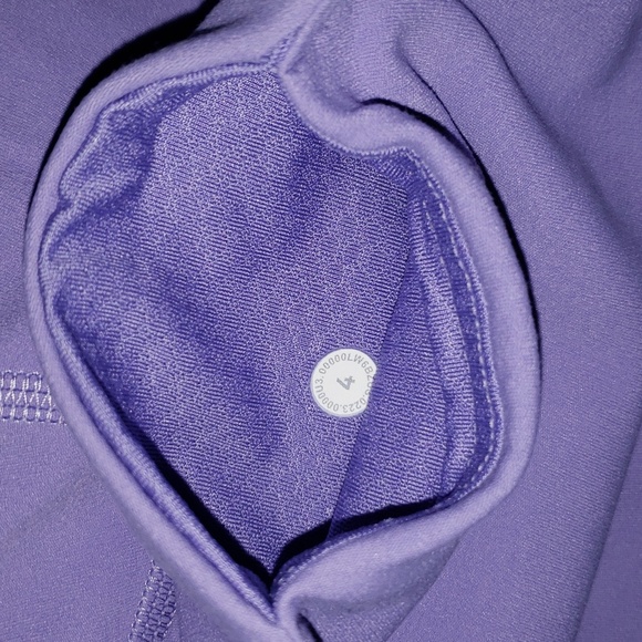 Lululemon Groove SHR Crop 23" Dk Lavender 4 NWT - Picture 8 of 10